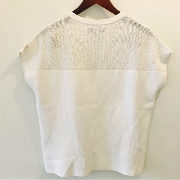 Rag & Bone Nicola Illusion Yoke Top small white - Picture 4 of 10